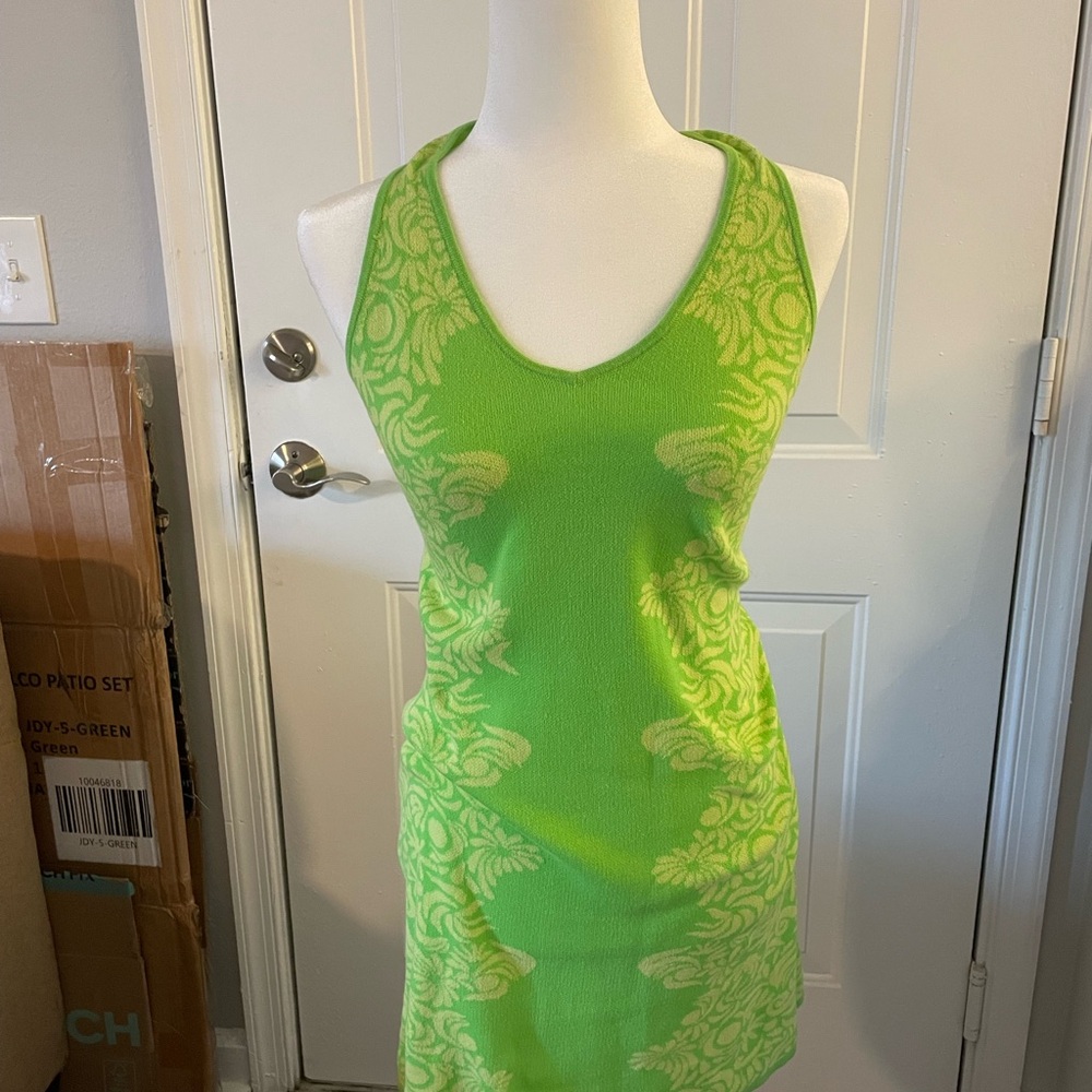 RVCA Lime Green Knit Dress